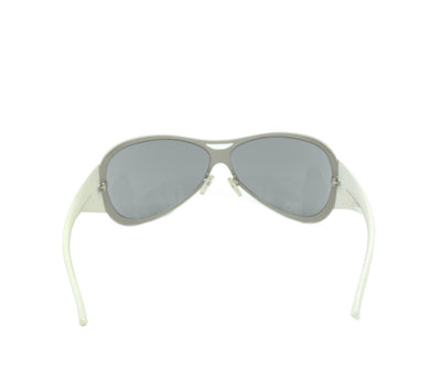 Fendi Vintage White Crystal Aviator Sunglasses FS322RR Sunglasses Fendi