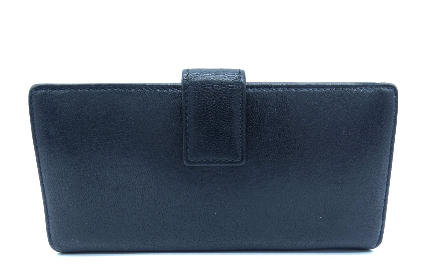 Gucci Black Leather Continental Princy Vintage Wallet Wallet Gucci