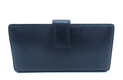 Gucci Black Leather Continental Princy Vintage Wallet Wallet Gucci