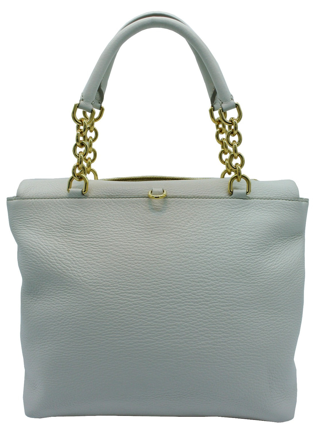 Dolce & Gabbana Convertible Ivory Leather Flap Bag Bag Dolce & Gabbana
