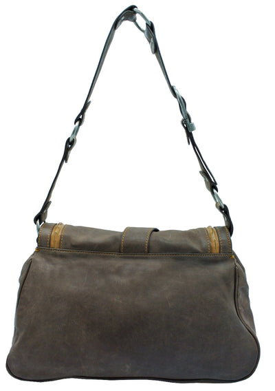 Christian Dior Brown Gaucho Double Saddle Bag Bag Christian Dior