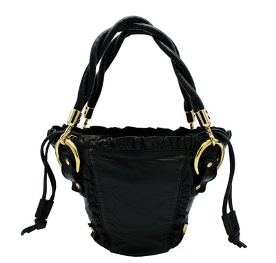 Dolce & Gabbana Small Black Leather Handbag Bag Dolce & Gabbana