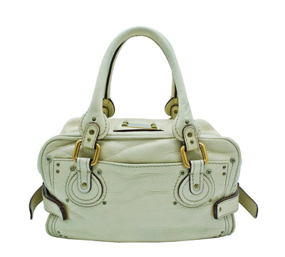 Chloe Cream Paddington Bag: Modified Bag Chloe