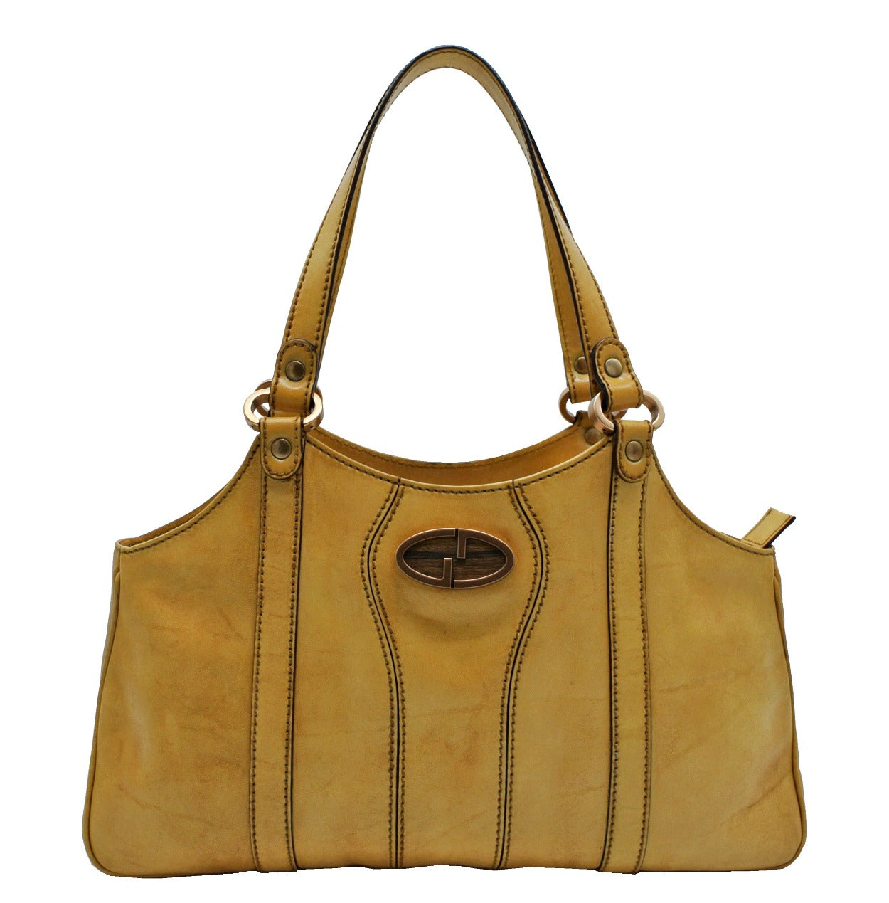 Gucci Vintage Tan Shoulder Bag Bag Gucci