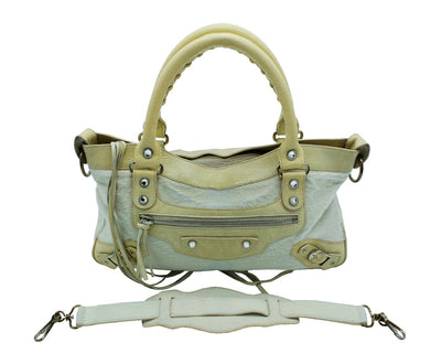 Balenciaga Blush Agneau Limited Holiday Edition First 2way Pony Bag Balenciaga