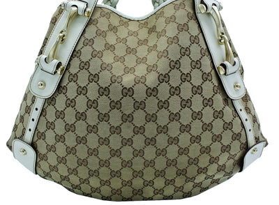 Gucci Tan GG Canvas Pelham Large Hobo Bag Gucci