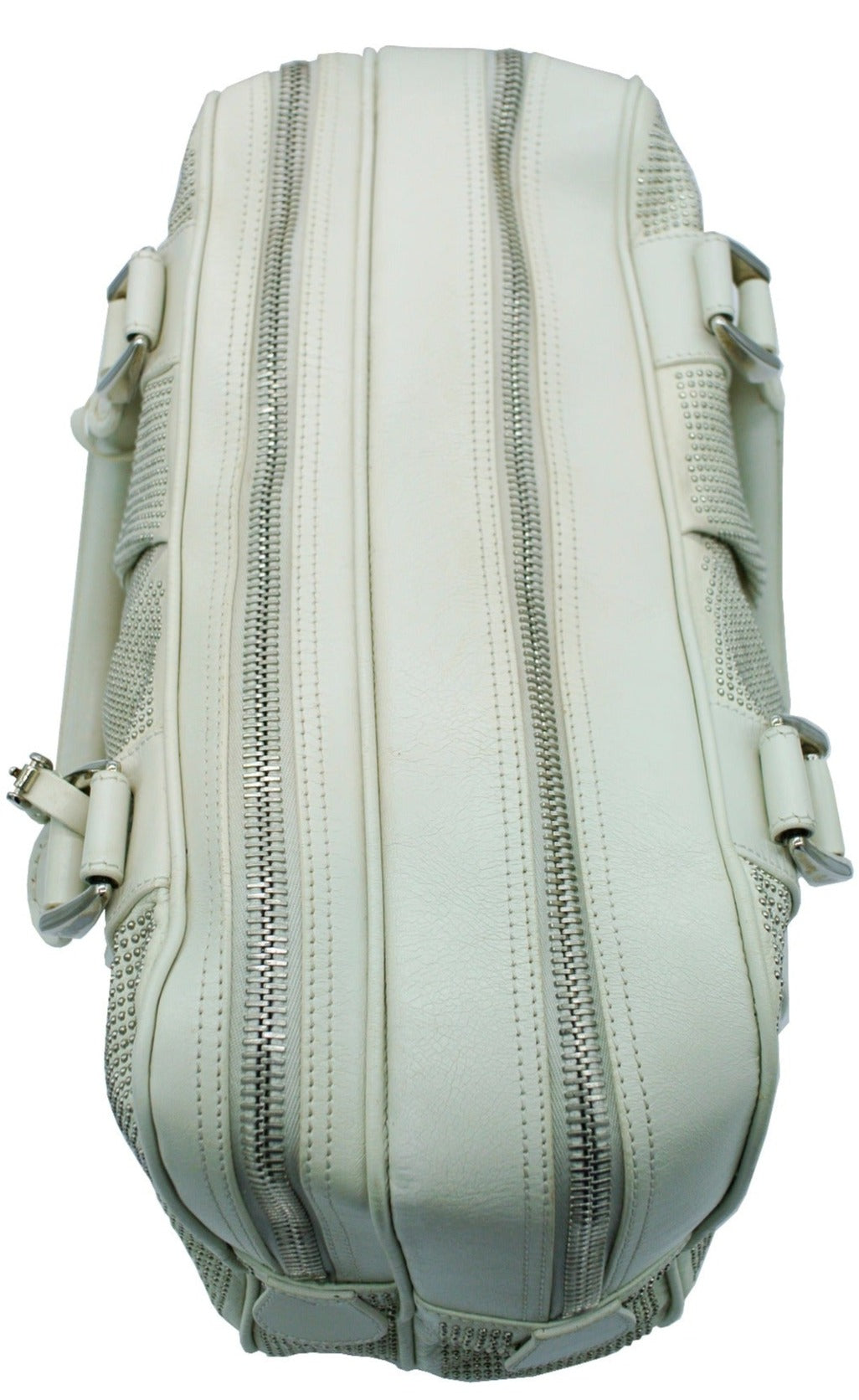 【関税&送料込】Burberry Ivory Leather Knight Bag Burberry Women's Ivory Leather Knight Bag | ShopSimon
