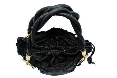Dolce & Gabbana Small Black Leather Handbag Bag Dolce & Gabbana