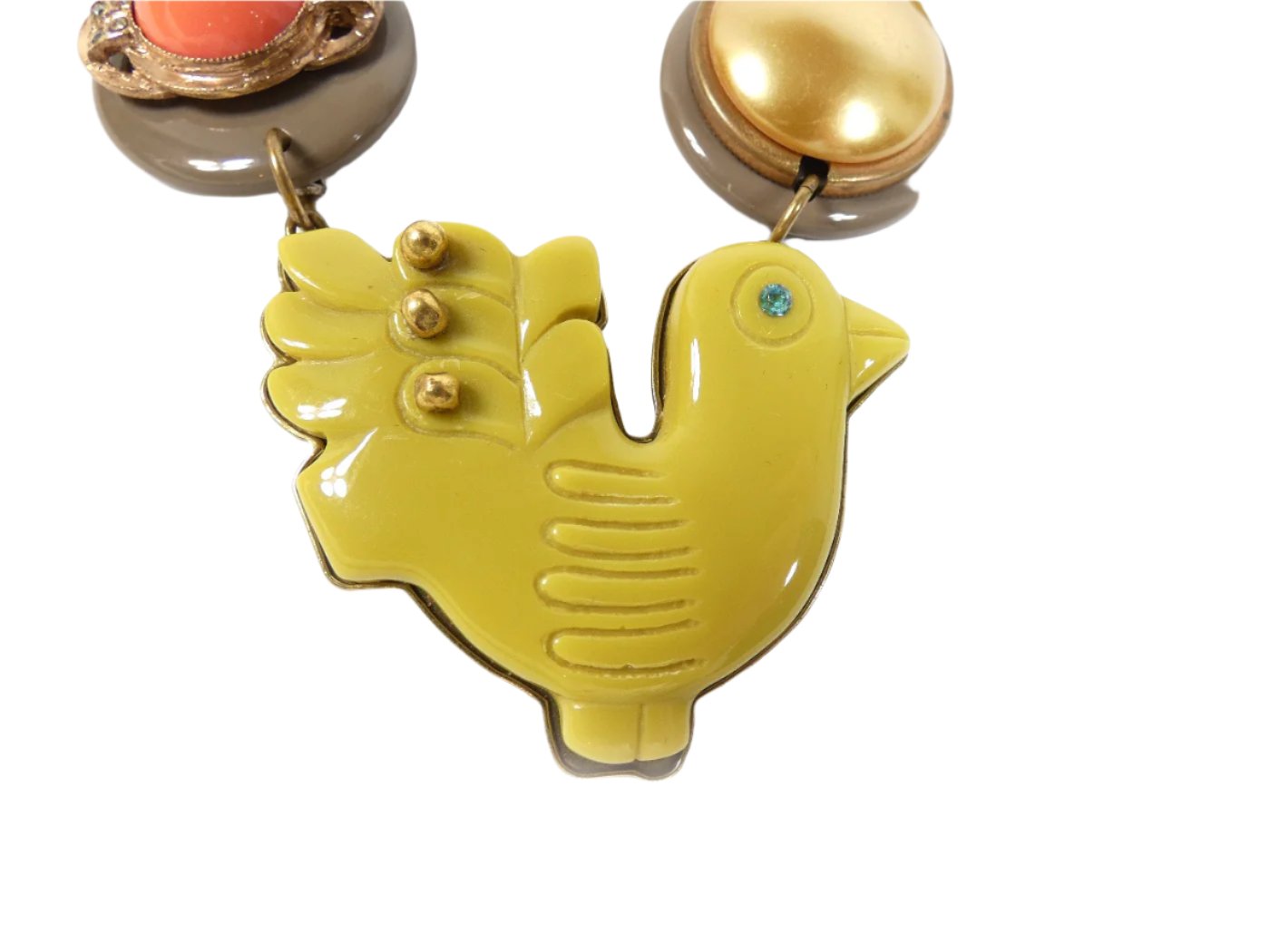 Chloe Vintage Chunky Art Necklace Necklace Chloe