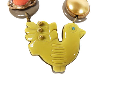 Chloe Vintage Chunky Art Necklace Necklace Chloe