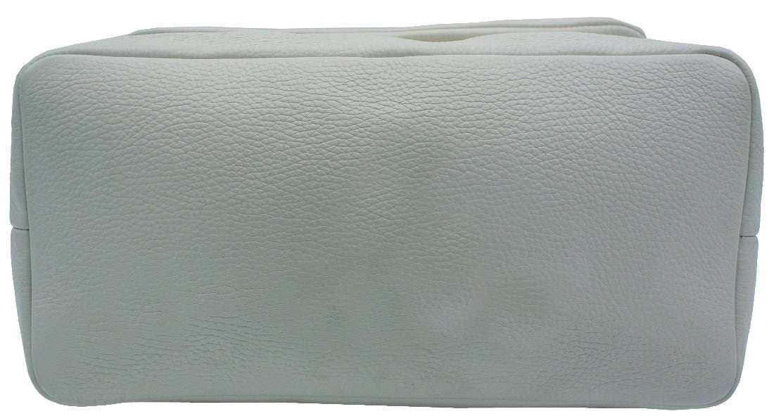 Dolce & Gabbana Convertible Ivory Leather Flap Bag Bag Dolce & Gabbana