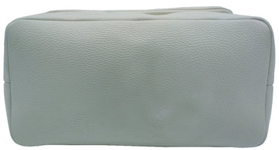 Dolce & Gabbana Convertible Ivory Leather Flap Bag Bag Dolce & Gabbana