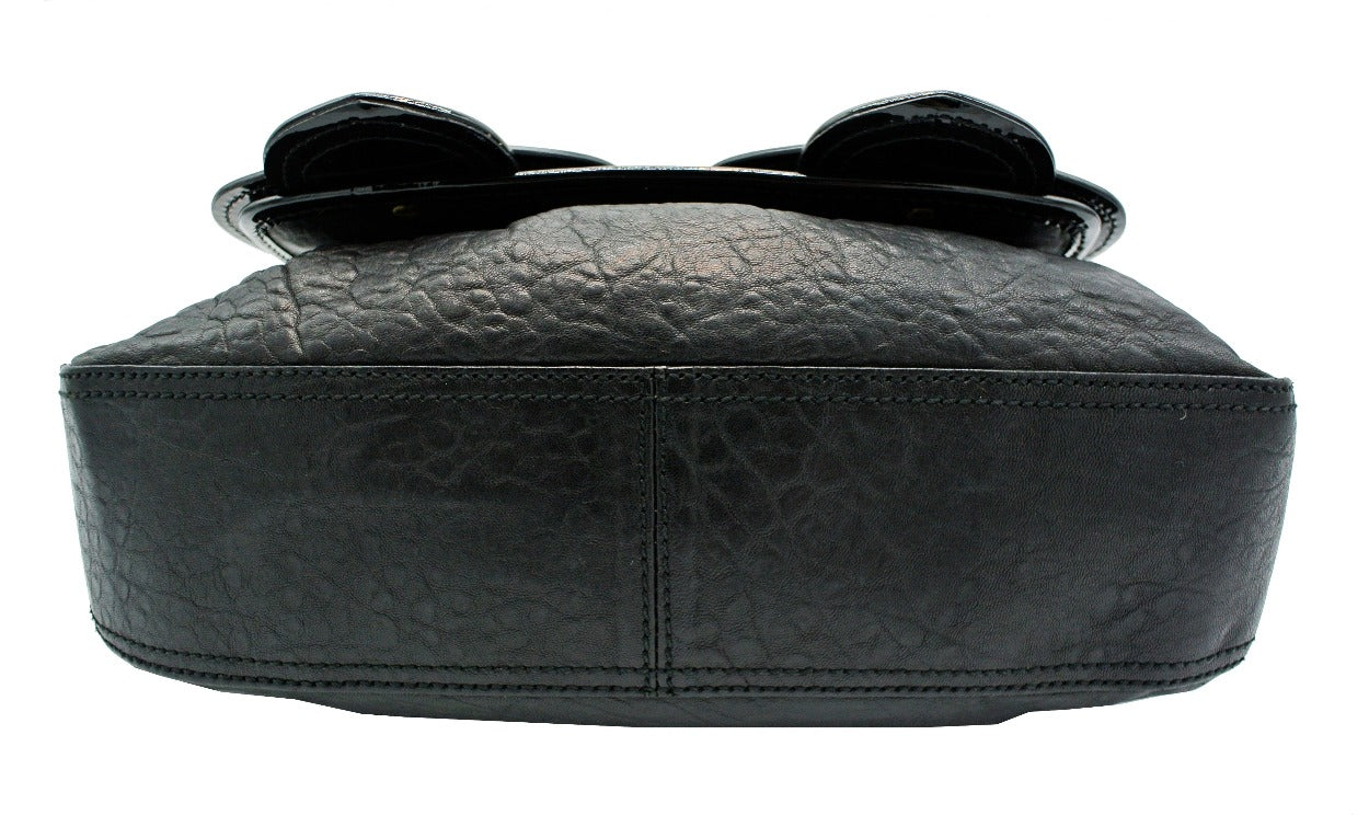 Fendi Black Grained Leather B Bag Bag Fendi