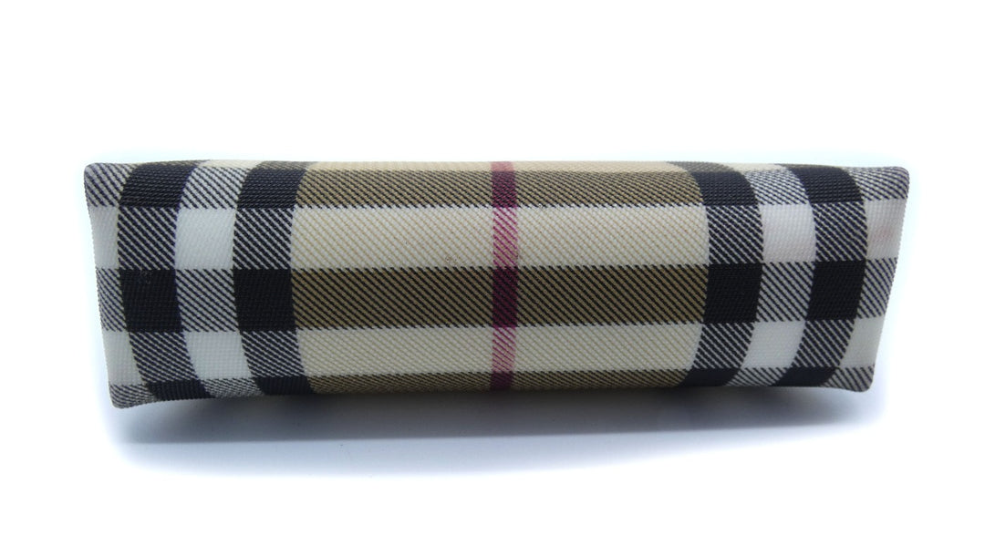 Burberry Beige Nova Check Coin Case zip beige brown no box