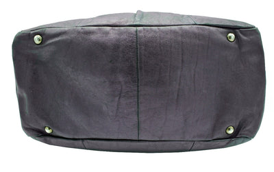 Salvatore Ferragamo Purple Metallic Gancini Handbag Bag Salvatore Ferragamo