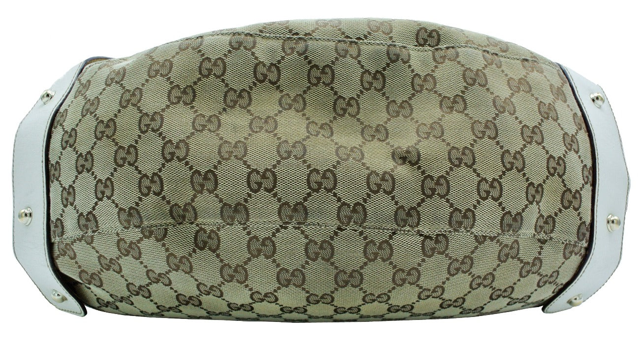 Gucci Tan GG Canvas Pelham Large Hobo Bag Gucci