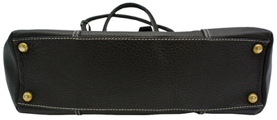 Dolce & Gabbana Vintage D Ring Brown Leather Shoulder Bag Bag Dolce & Gabbana