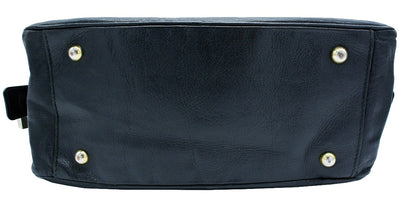 D & G Black Leather Bag Vilma Shoulder Bag Bag Dolce & Gabbana