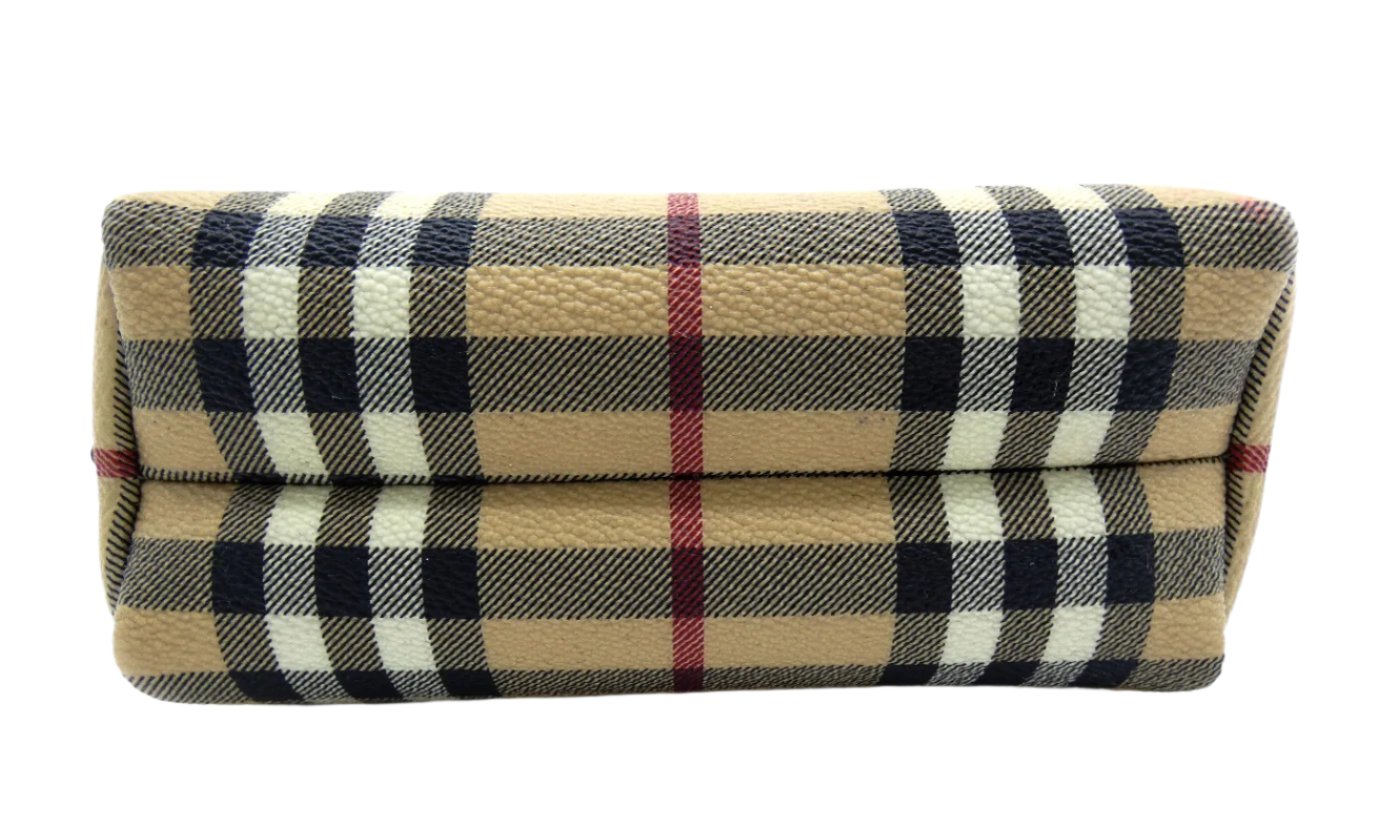 Burberry Haymarket Check Pouch Wallet, Cosmetic Bag Burberry