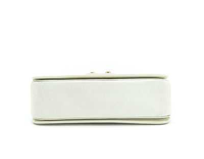 Miu Miu White Leather Madras 2way Bag Bag Miu Miu