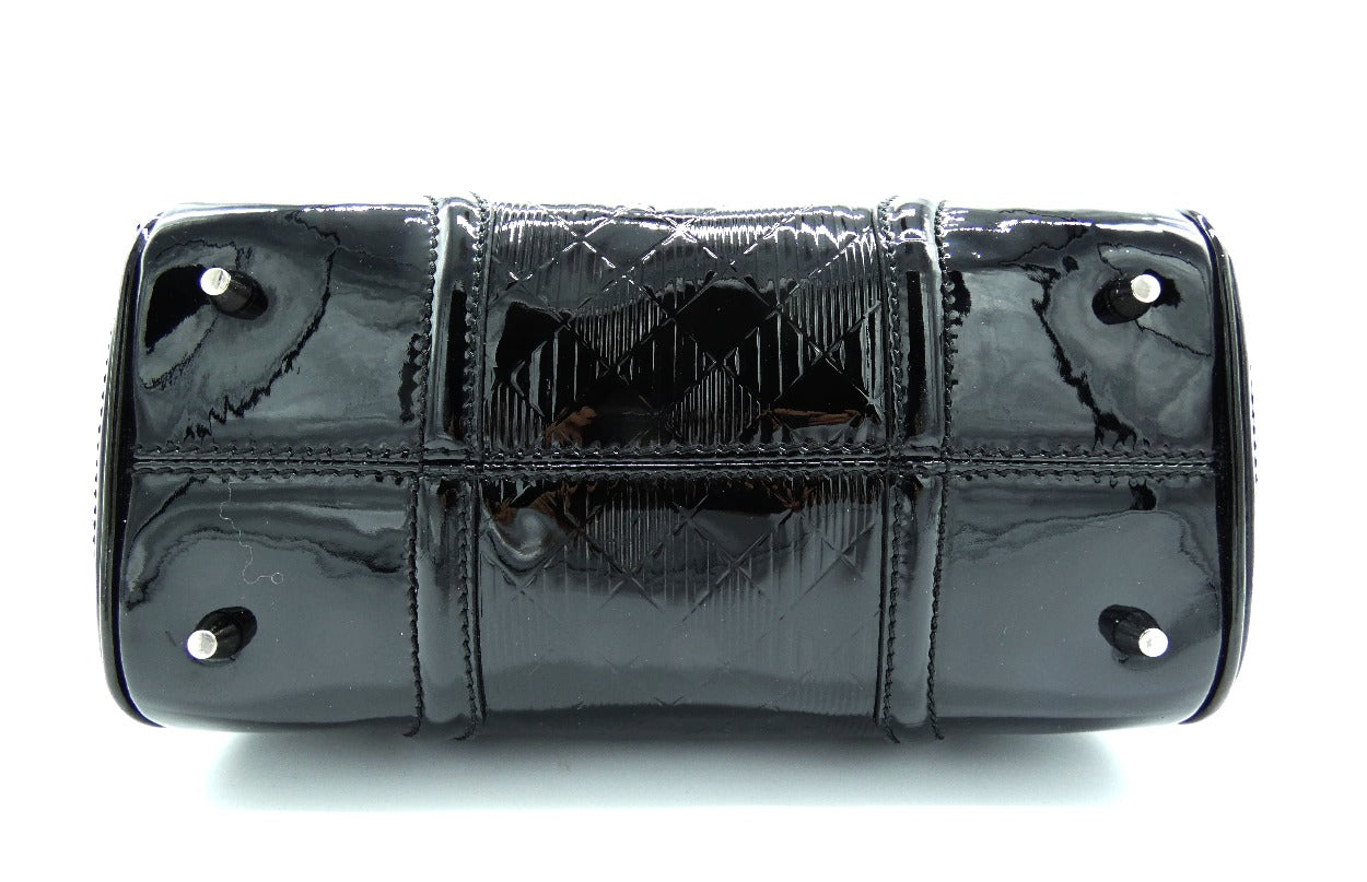 Burberry Anford Black Patent Bag Bag Burberry