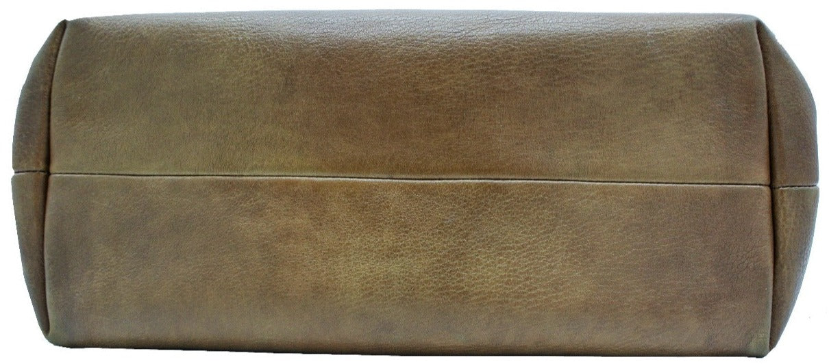 Gucci Large Brown Leather Tassel Tote Bag Gucci