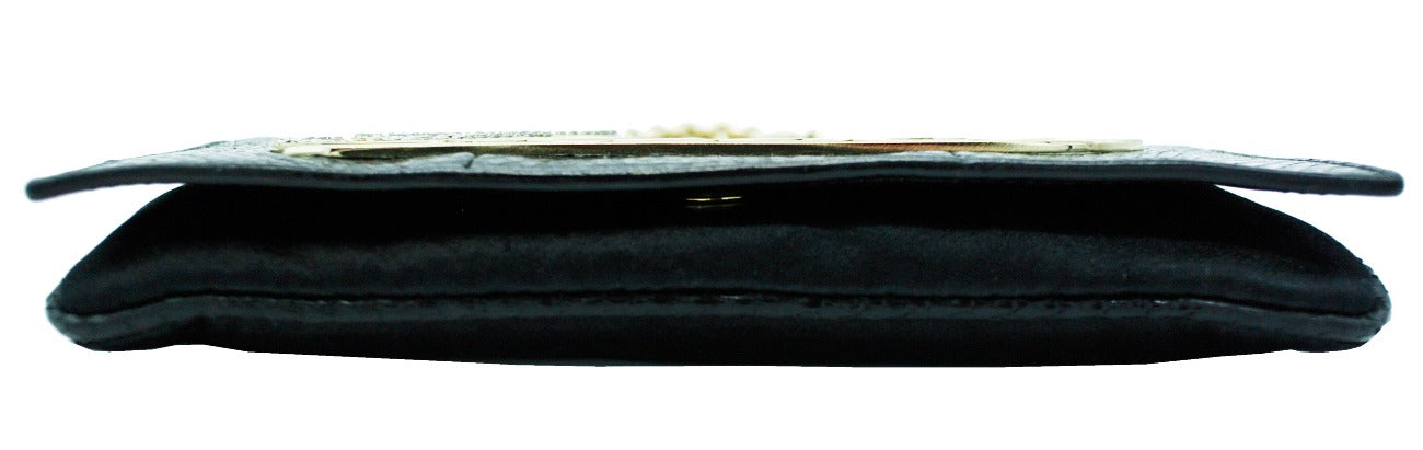 Gucci Cursive Logo Satin Evening Bag Bag Gucci