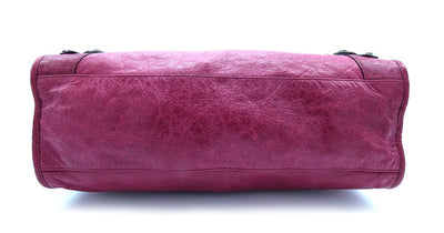 Balenciaga Pourpre Agneau Classic City Motorcycle Bag Bag Balenciaga