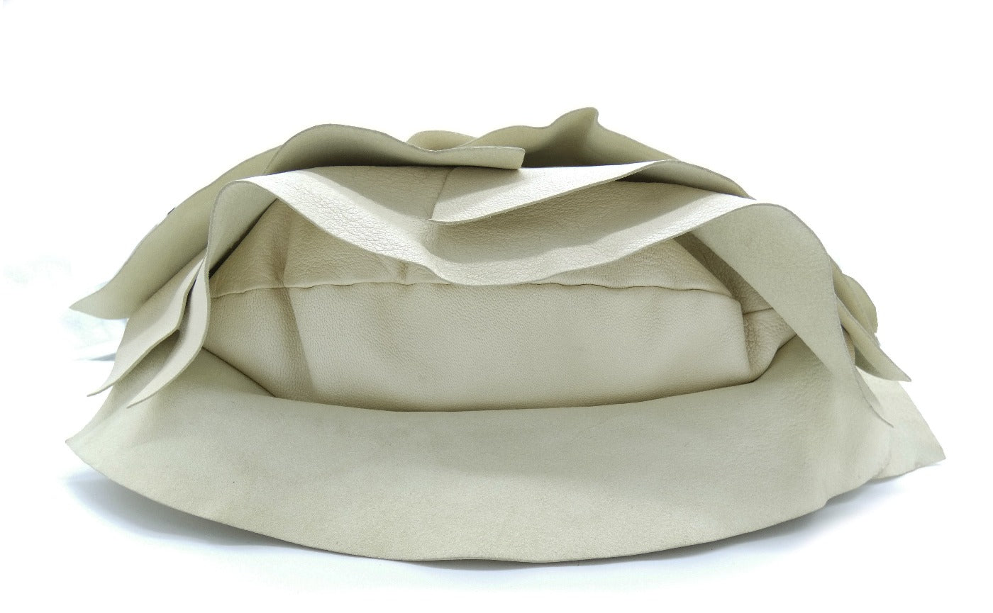 YSL St. Tropez Mombasa Cream Horn Bag Bag YSL