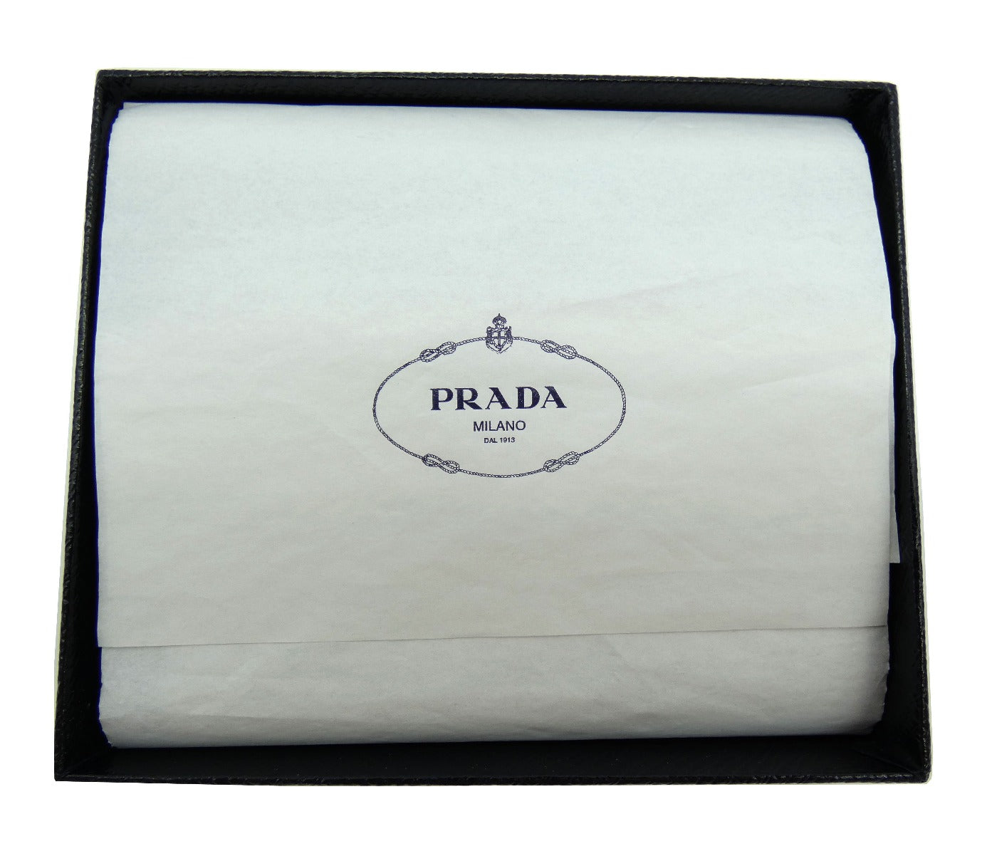 Prada Sky Blue Saffiano Snap Bi-Fold Wallet Wallet Prada