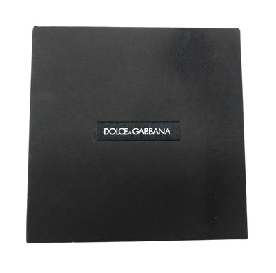 Dolce & Gabbana Tan Suede Crystal Charm Belt Belt Dolce & Gabbana