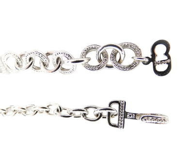 Christian Dior Swarovski Silver Bow Necklace Necklace Christian Dior