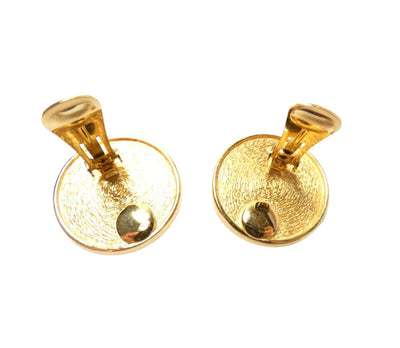 Christian Dior Logo Earrings Earrings Christian Dior