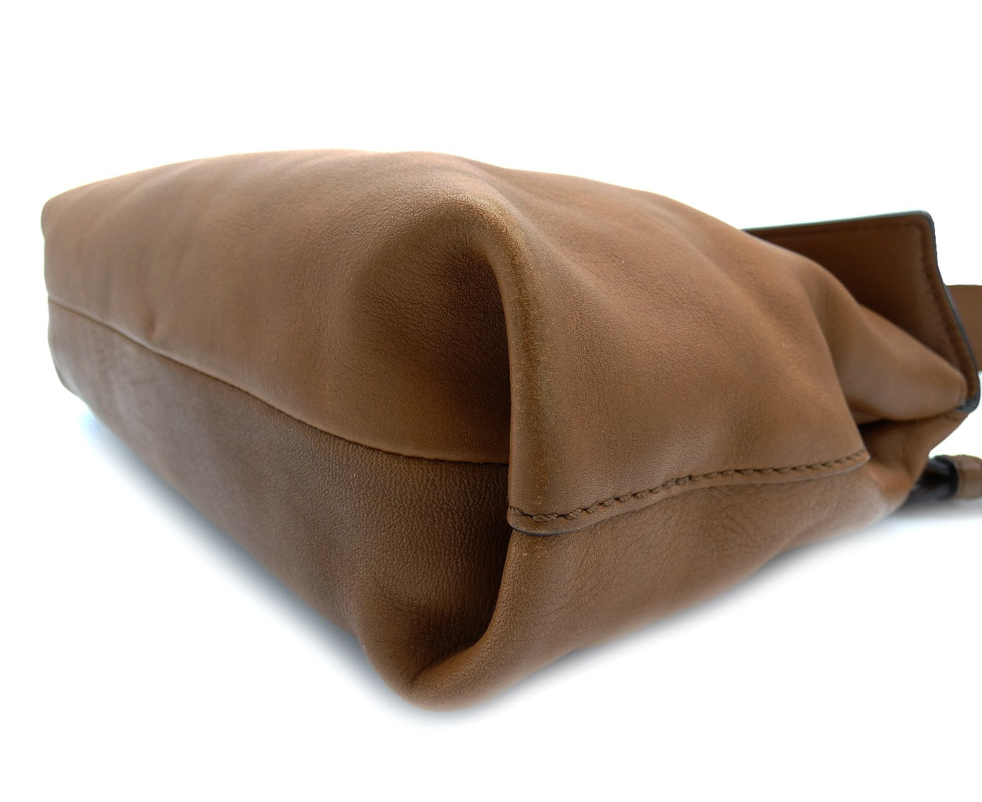 Burberry Brit Dalston Caramel Leather Shoulder Bag Bag Burberry