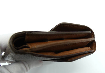 Louis Vuitton Vintage Brown and Monogram Portofeuil Elise Wallet Wallet Louis Vuitton