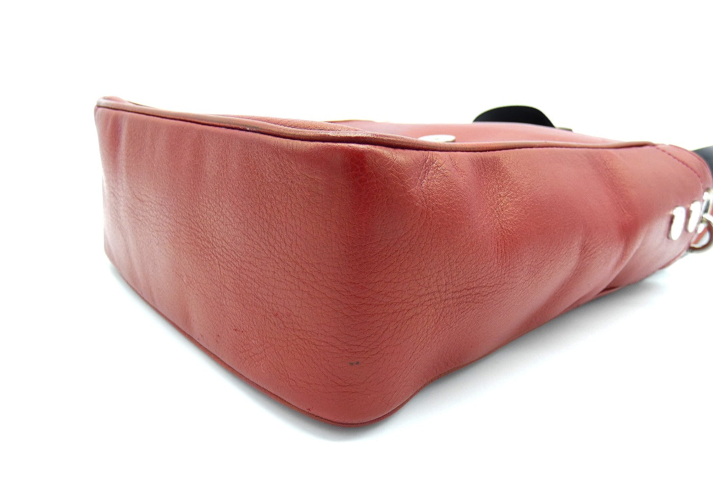 Burberry Red Leather Crossbody Bag Bag Burberry