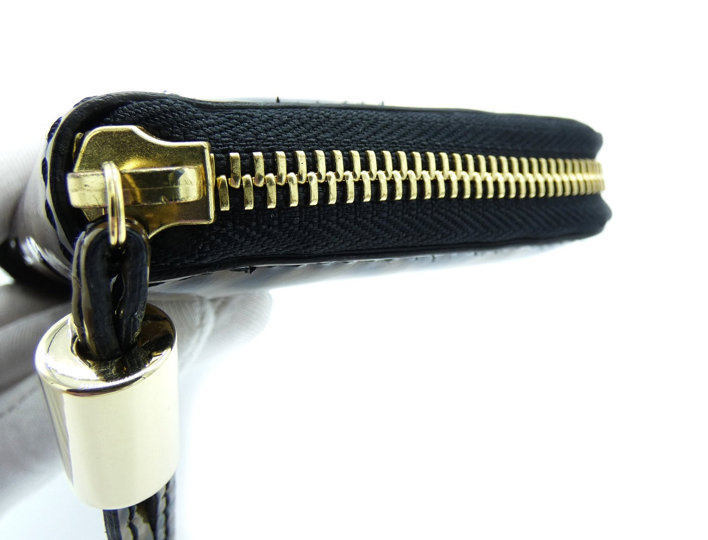 Jimmy Choo Leopard Patent Leather Zippy Wallet Wallet Jimmy Choo