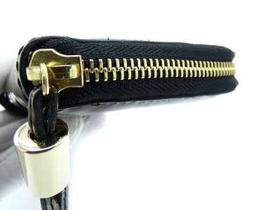 Jimmy Choo Leopard Patent Leather Zippy Wallet Wallet Jimmy Choo
