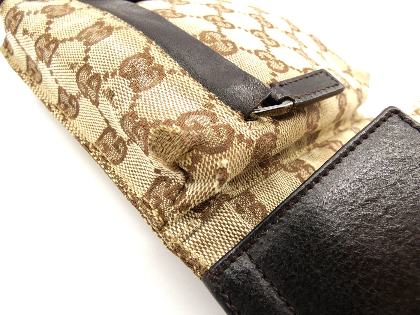 Gucci Tan GG Canvas Bum Bag Bag Gucci