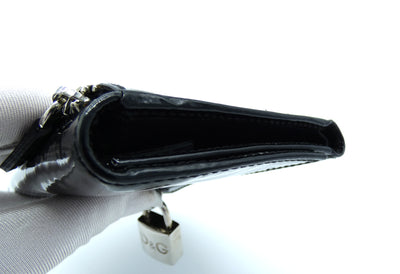 Dolce & Gabbana D&G Black Patent Wallet Wallet Dolce & Gabbana