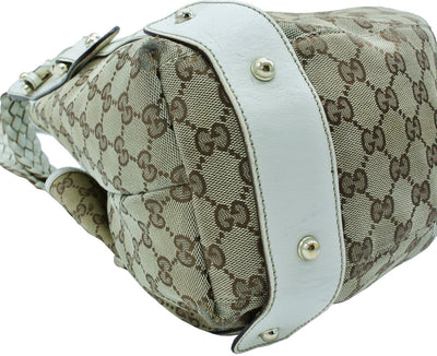 Gucci Tan GG Canvas Pelham Large Hobo Bag Gucci