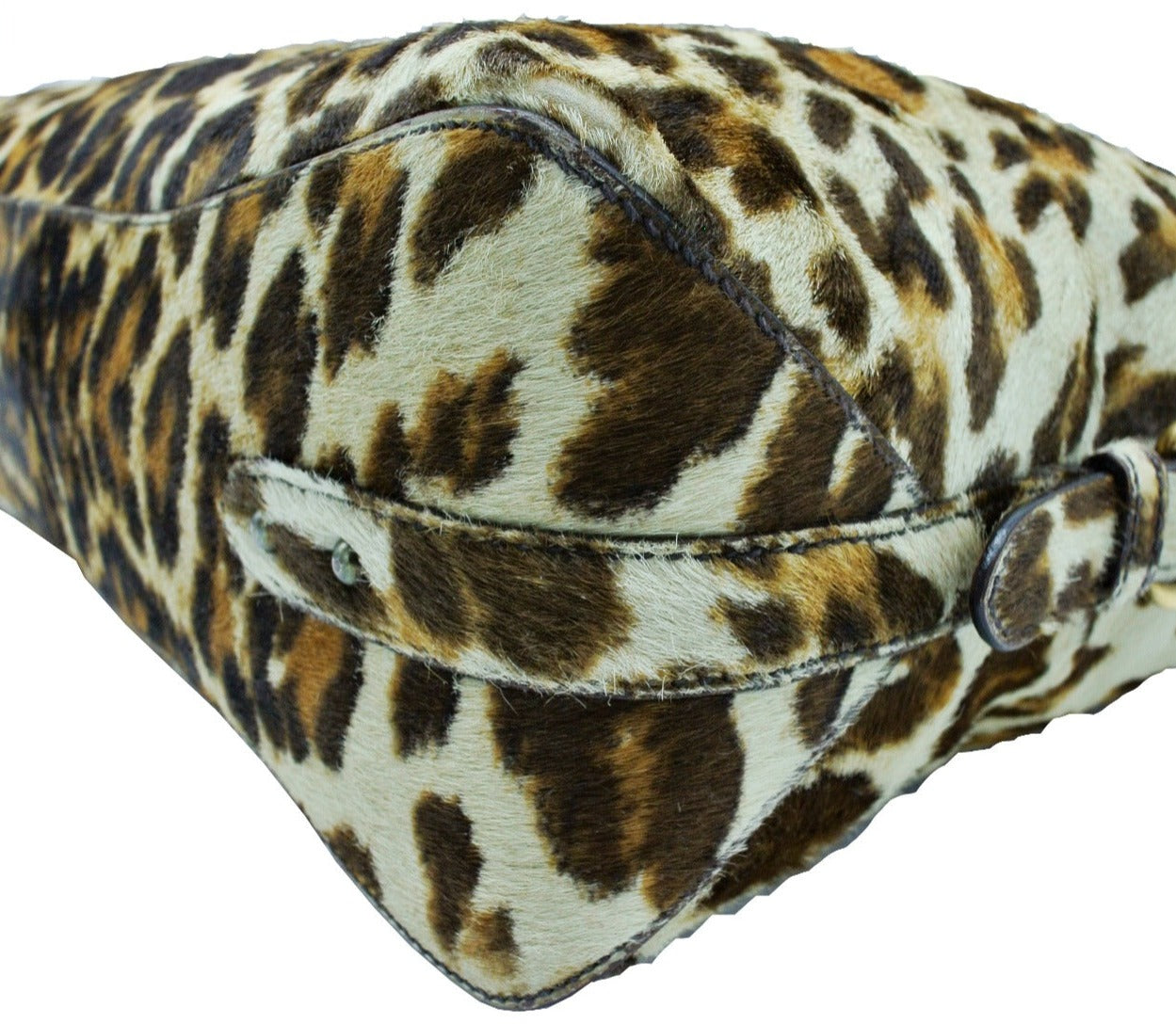 Prada Leopard Print Cavallino Pony Shoulder Bag Bag Prada