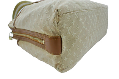 Louis Vuitton Vintage Mini Lin Mary Kate Tan Canvas Tote Bag Louis Vuitton
