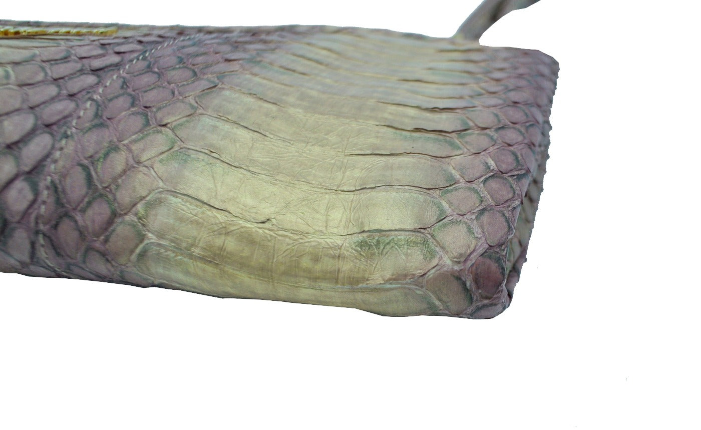 Miu Miu Python Wristlet Bag Miu Miu