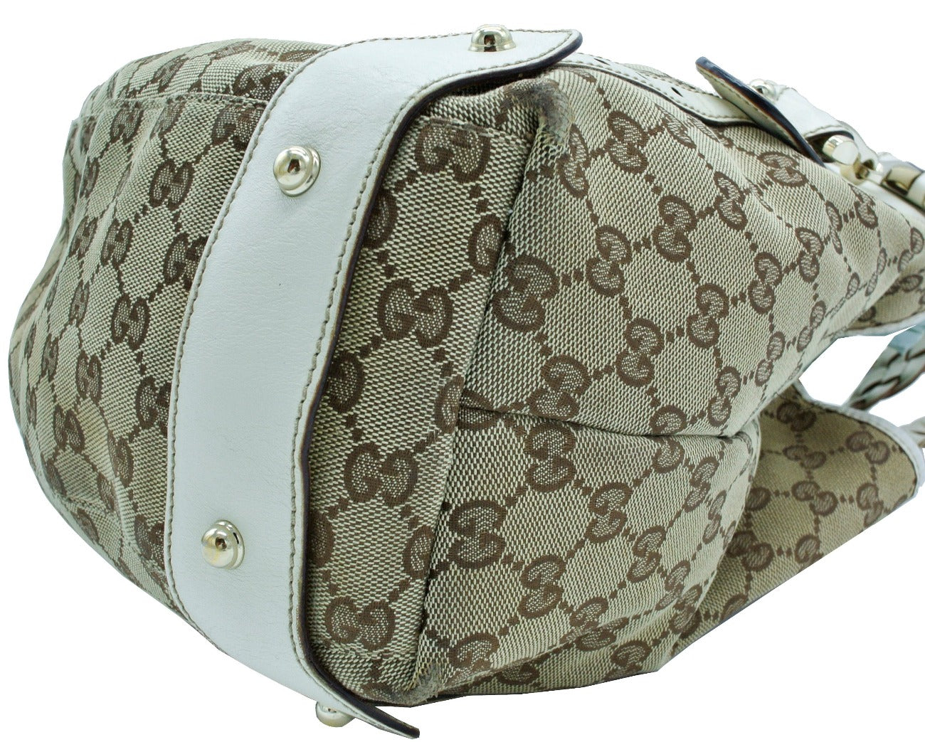 Gucci Tan GG Canvas Pelham Large Hobo Bag Gucci