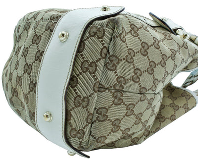 Gucci Tan GG Canvas Pelham Large Hobo Bag Gucci