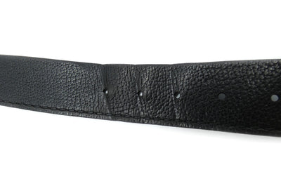 Salvatore Ferragamo Black Leather Belt Belt Salvatore Ferragamo