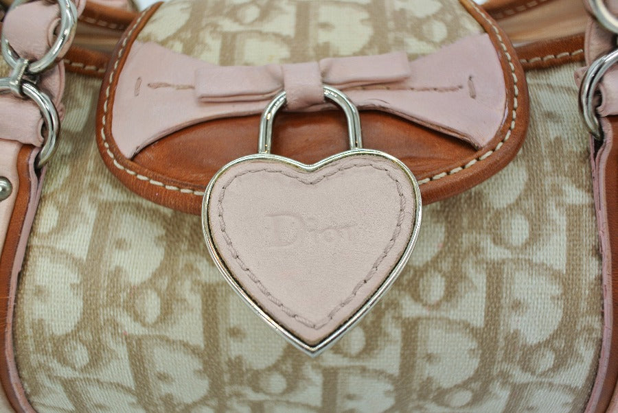 Christian Dior Diorissimo Romantique Pink Trotter Bag Bag Christian Dior