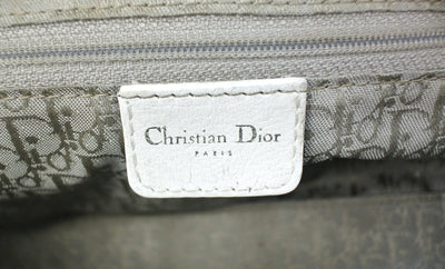 Christian Dior Winter White Leather Flight Bag Bag Christian Dior