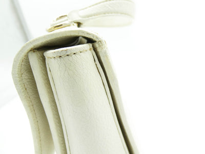 Miu Miu White Leather Madras 2way Bag Bag Miu Miu